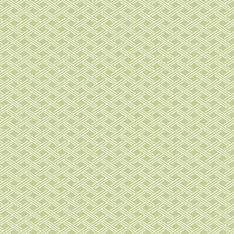 Sweetgrass Green Lattice Wallpaper
