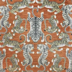 Tabby Cognac Regal Fabric