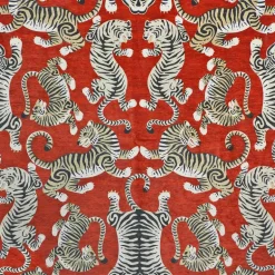 Tabby Paprika Regal Fabric