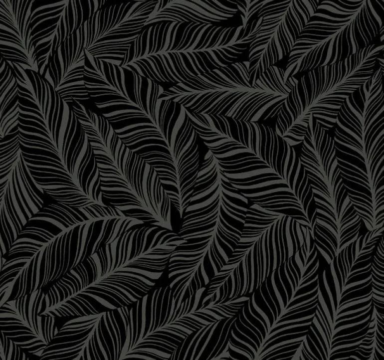 TC2712 Black Rainforest Canopy Wallpaper
