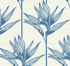 TC2671 Blue Bird Of Paradise Wallpaper