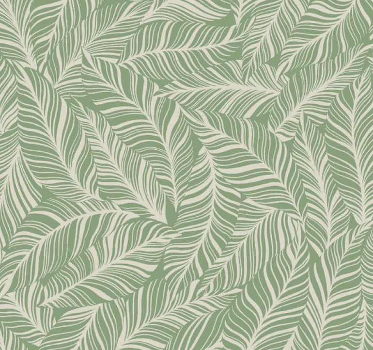 TC2717 Green Rainforest Canopy Wallpaper