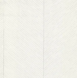TC2692 White Silver Palm Chevron Wallpaper