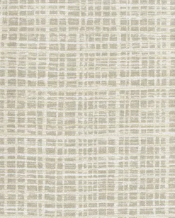 TD1027 White/Off Whites Washy Plaid Wallpaper