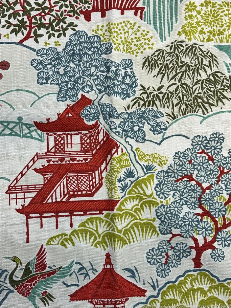 Tea House Spice Garden Swavelle Mill Creek Fabric