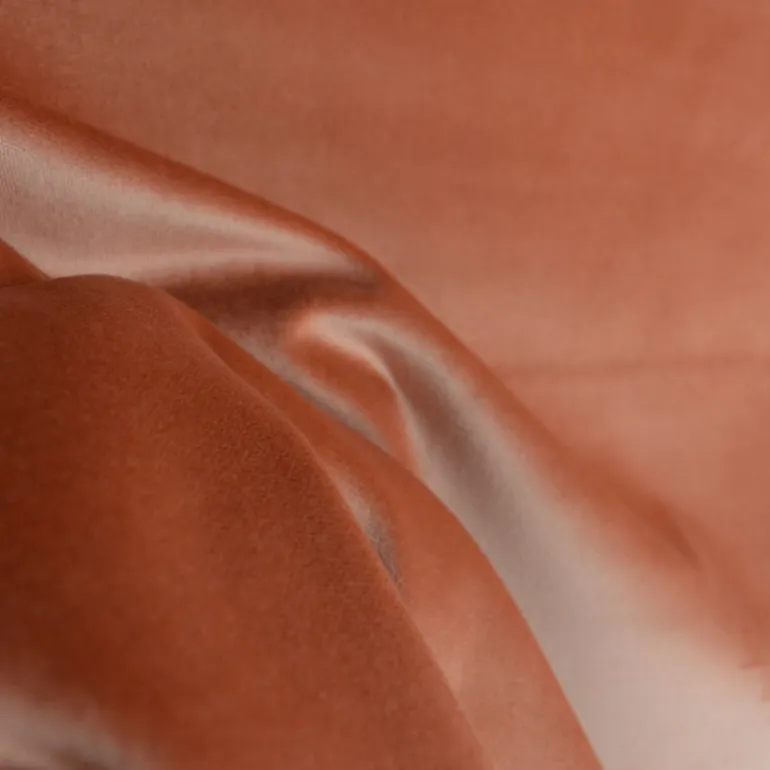 Velvet Upholstery Fabric Como 289 Rust