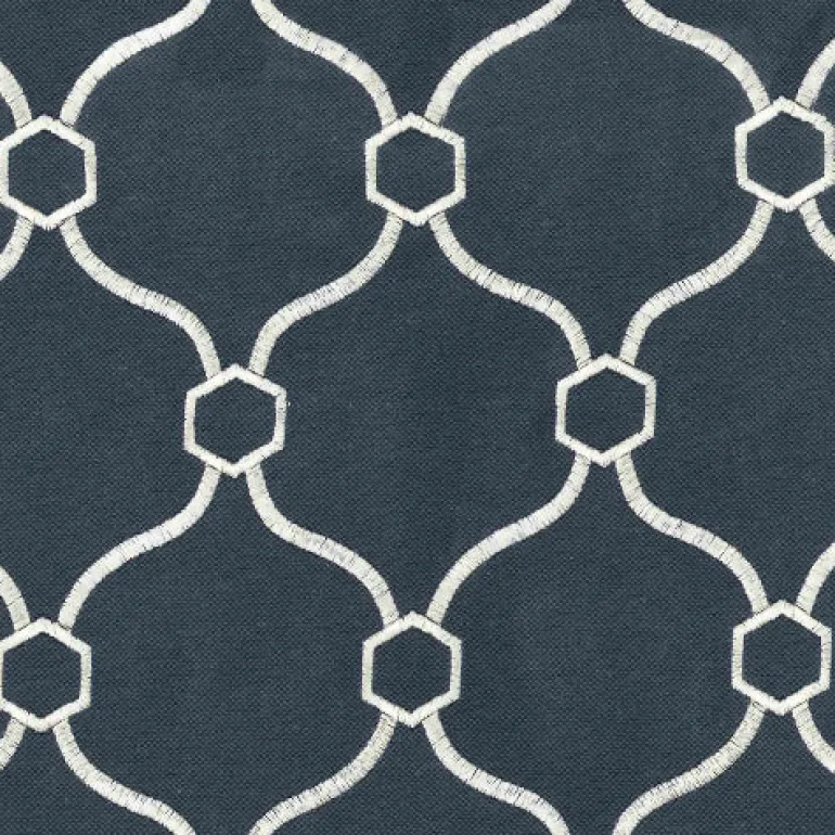 Vera Indigo Regal Fabric