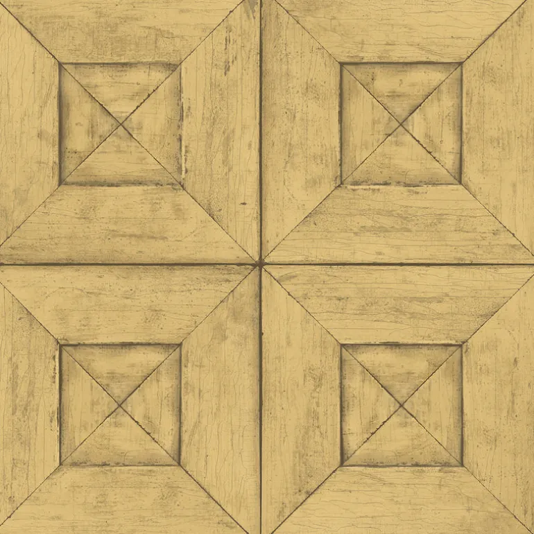 Verity Wheat Wood Wallpaper