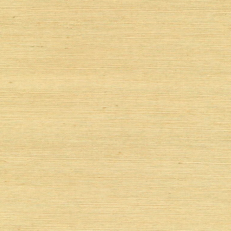Wan Beige Grasscloth Wallpaper