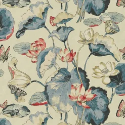 Water Garden Indigo P/K Lifestyles Fabric
