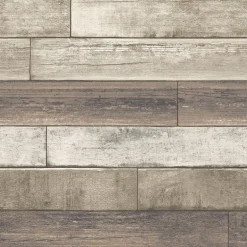 Weathered Plank Rust Wood Texture Wallpaper