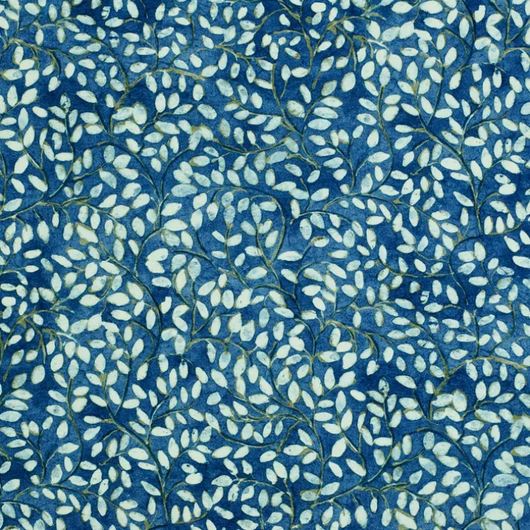 Willow Leaf Indigo P/Kaufmann Fabric