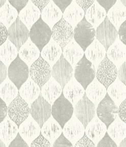 Woodblock Print Garden Trowel (Grey) Magnolia Home Vol. II Wallpaper