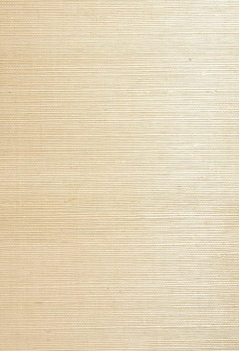 Yoshe Beige Grasscloth Wallpaper