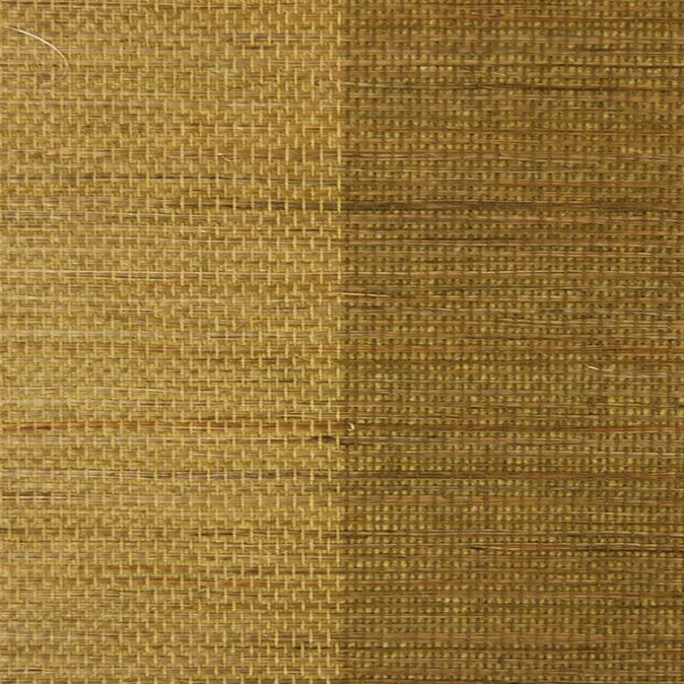 Yue Ying Light Brown Grasscloth Wallpaper