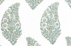 Zahara Print Lagoon Laura Kiran Fabric