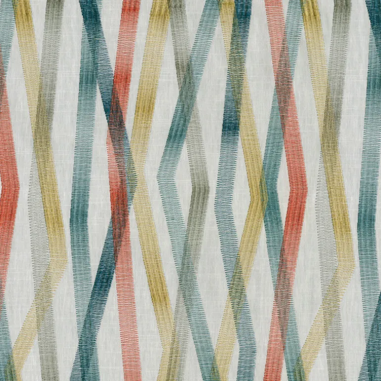 Zig & Zag Emb 180221 Confetti Novogratz Fabric