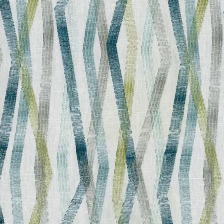Zig & Zag Emb 180220 Poolside Novogratz Fabric
