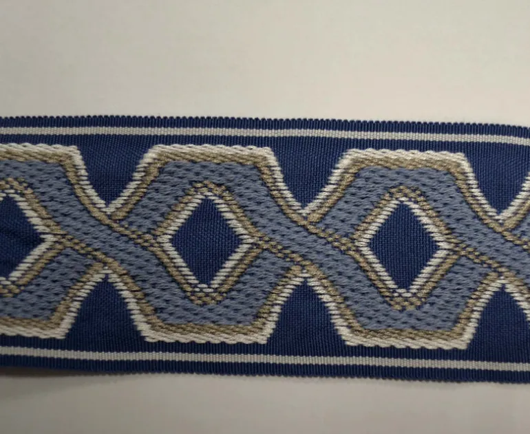 ZN209 392 Flat Braid Classical Elements Trim