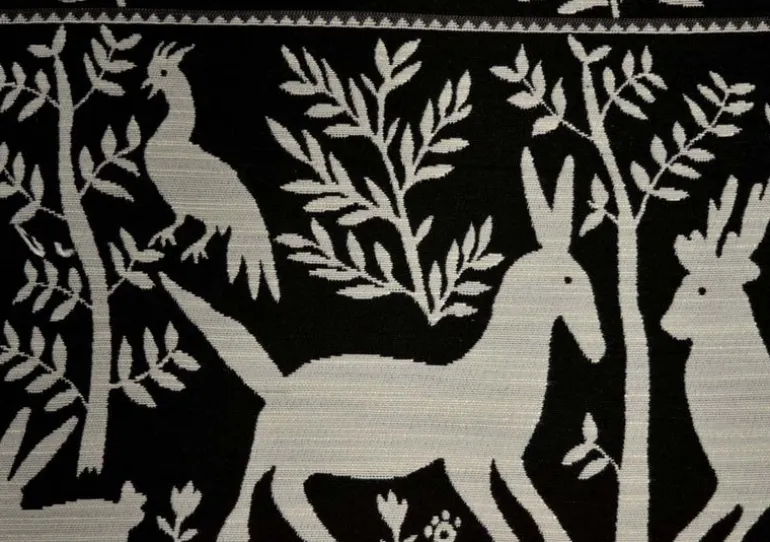 Zola Black Regal Fabric