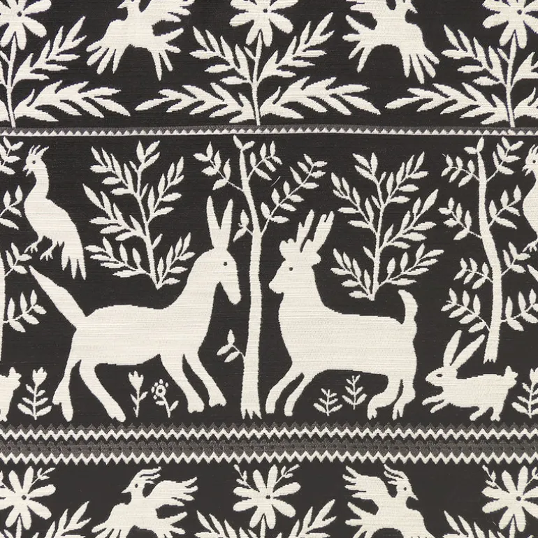 Zola Black Regal Fabric